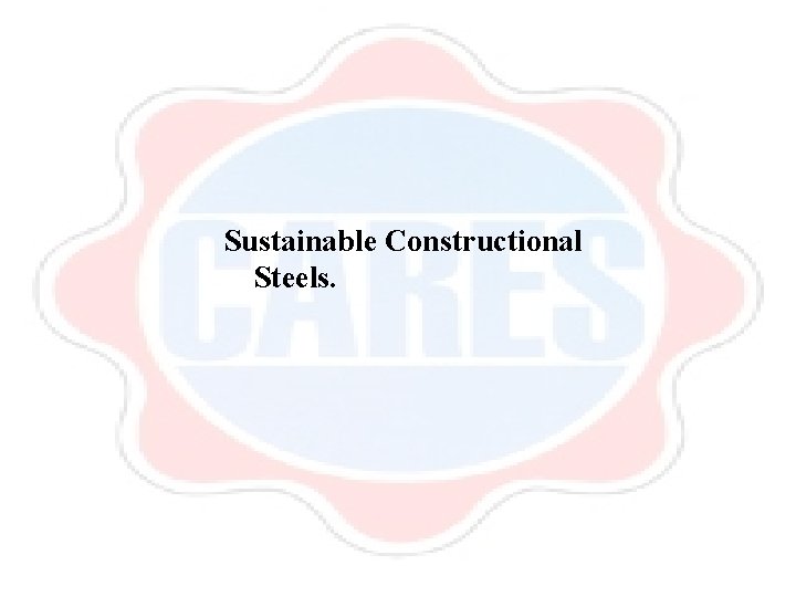 Sustainable Constructional Steels. 