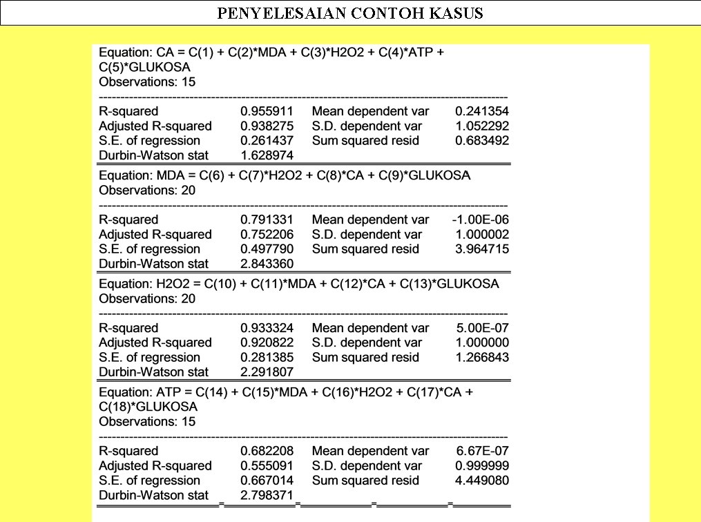 PENYELESAIAN CONTOH KASUS 