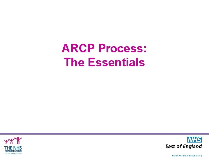 ARCP Process: The Essentials 