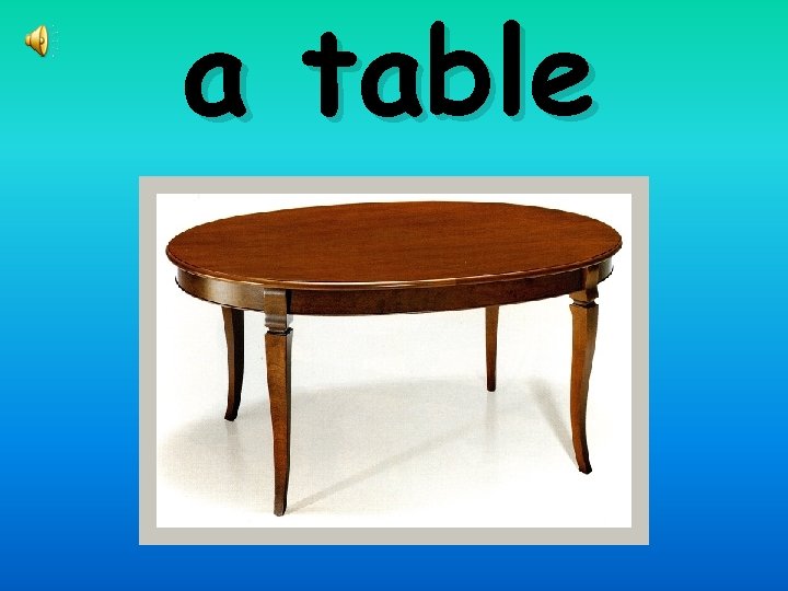 a table 