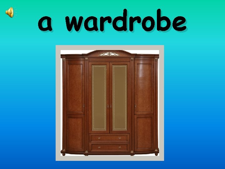a wardrobe 