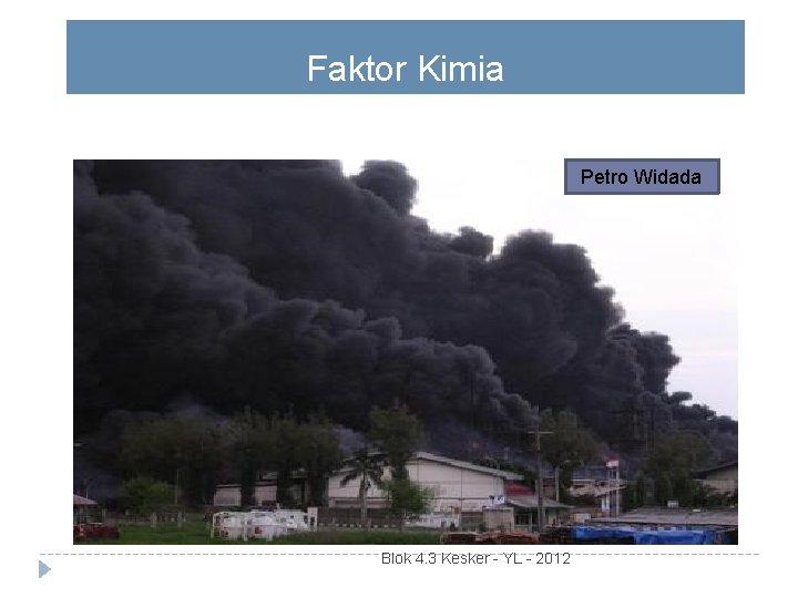 Faktor Kimia Petro Widada Blok 4. 3 Kesker - YL - 2012 