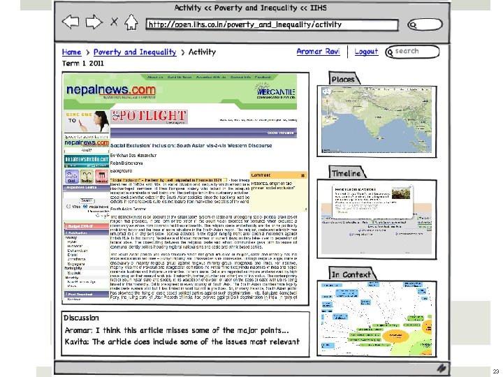 Student Experience-Add Timeline, Context 23 Student Experience-Add Timeline, Context 23