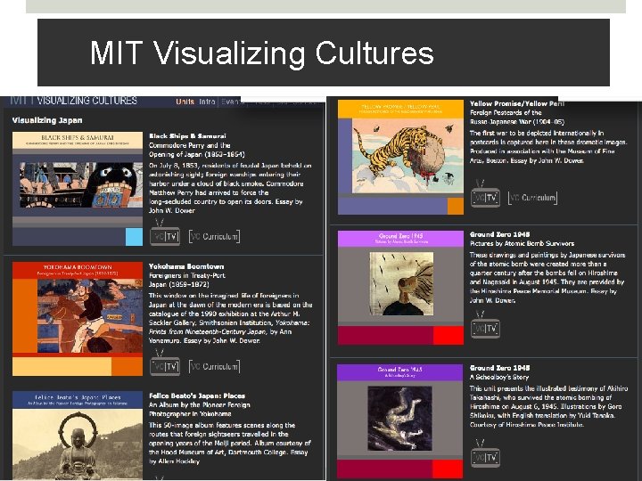 MIT Visualizing Cultures MIT Visualizing Cultures