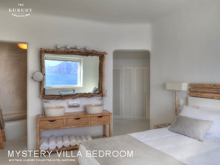 MYSTERY VILLA BEDROOM MYSTIQUE, A LUXURY COLLECTION HOTEL, SANTORINI 