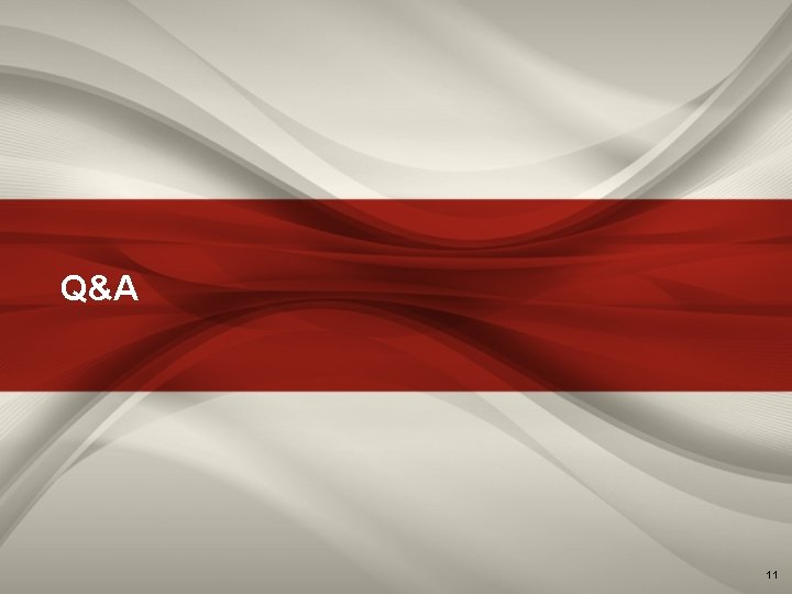 Q&A 11 