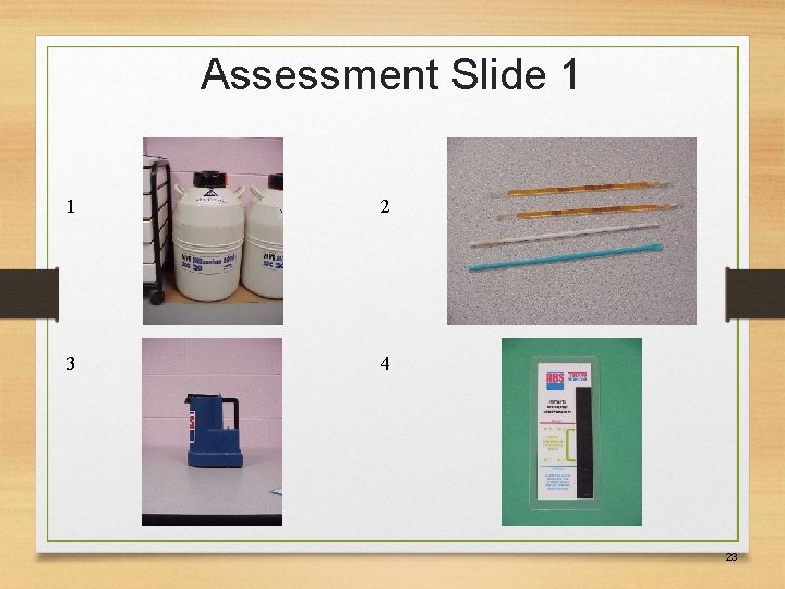 Assessment Slide 1 1 2 3 4 23 
