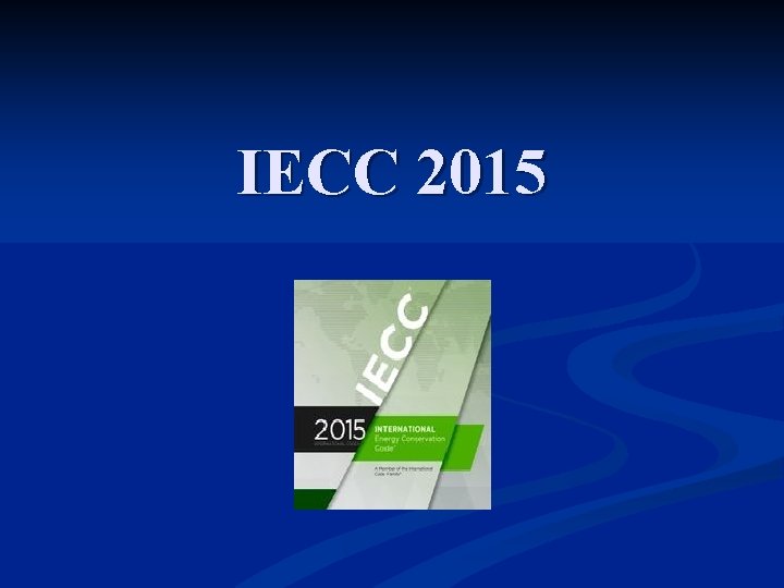 IECC 2015 