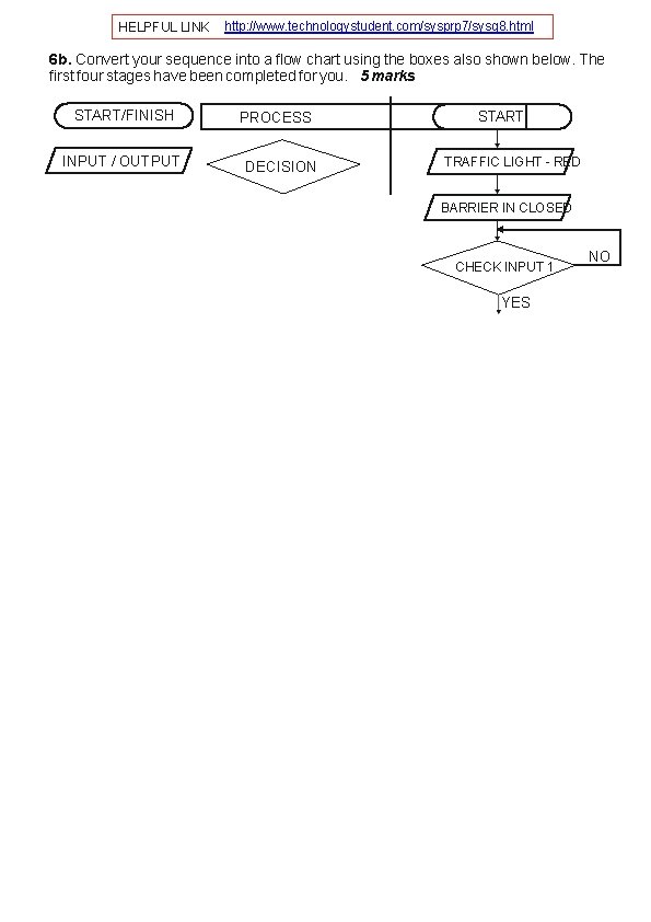 HELPFUL LINK http: //www. technologystudent. com/sysprp 7/sysq 8. html 6 b. Convert your sequence