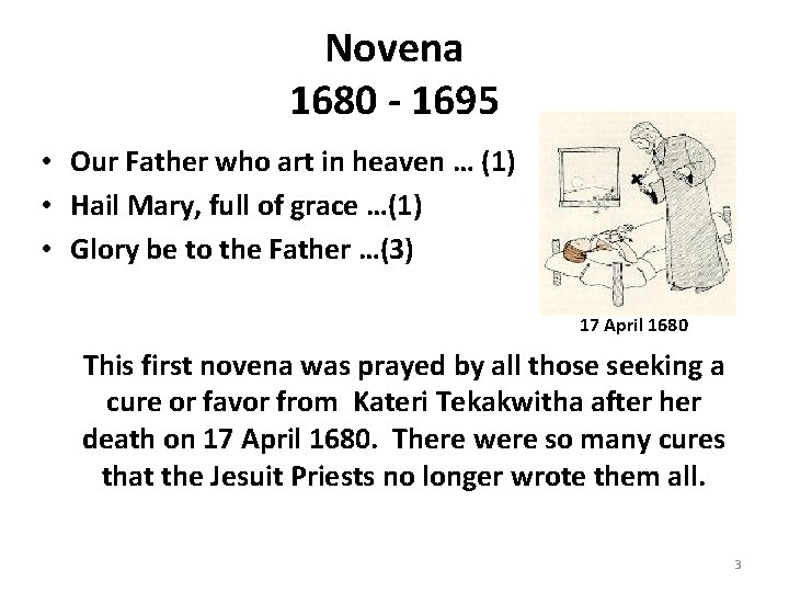 Novena 1680 - 1695 • Our Father who art in heaven … (1) •