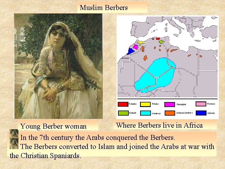 Muslim Berbers Young Berber woman Where Berbers live in Africa In the 7 th