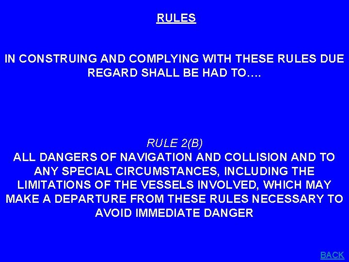 RULES IN CONSTRUING AND COMPLYING WITH THESE RULES DUE REGARD SHALL BE HAD TO….