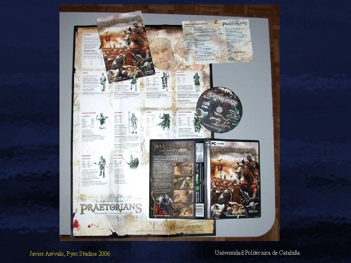Javier Arévalo, Pyro Studios 2006 Universidad Politécnica de Cataluña 