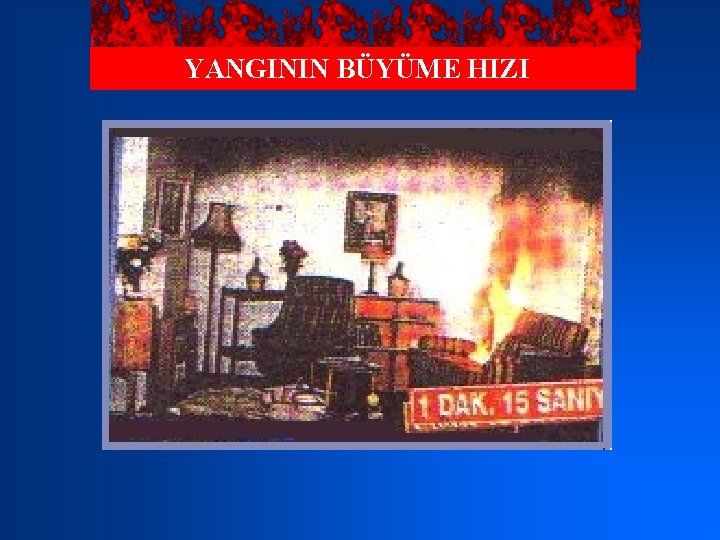 YANGININ BÜYÜME HIZI 