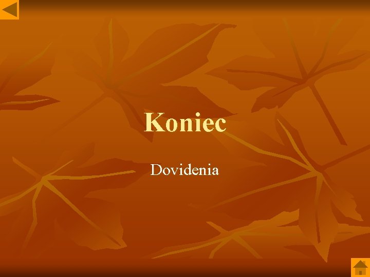 Koniec Dovidenia 