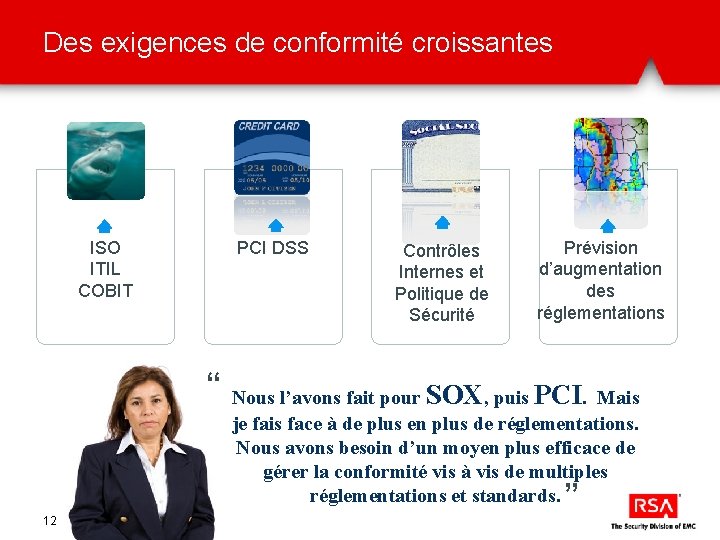 Des exigences de conformité croissantes ISO ITIL COBIT PCI DSS “ Contrôles Internes et Des exigences de conformité croissantes ISO ITIL COBIT PCI DSS “ Contrôles Internes et
