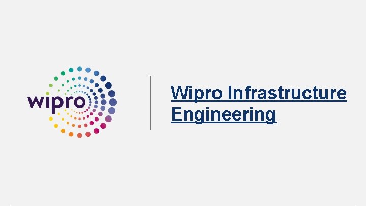 Wipro Infrastructure Engineering 