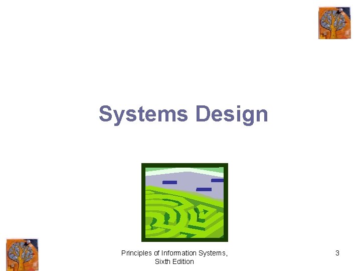 Systems Design Principles of Information Systems, Sixth Edition 3 