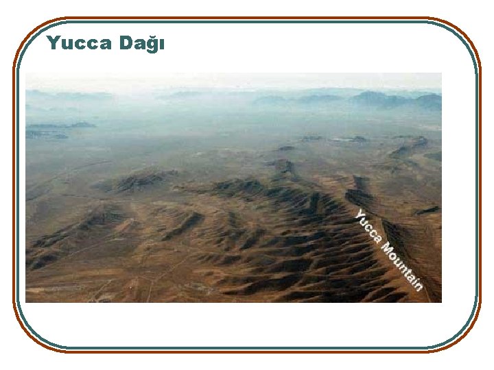 Yucca Dağı 