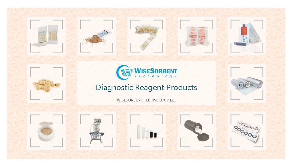 Diagnostic Reagent Products WISESORBENT TECHNOLOGY LLC 