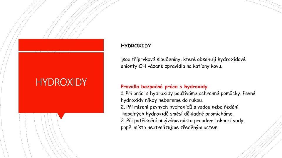 HYDROXIDY 