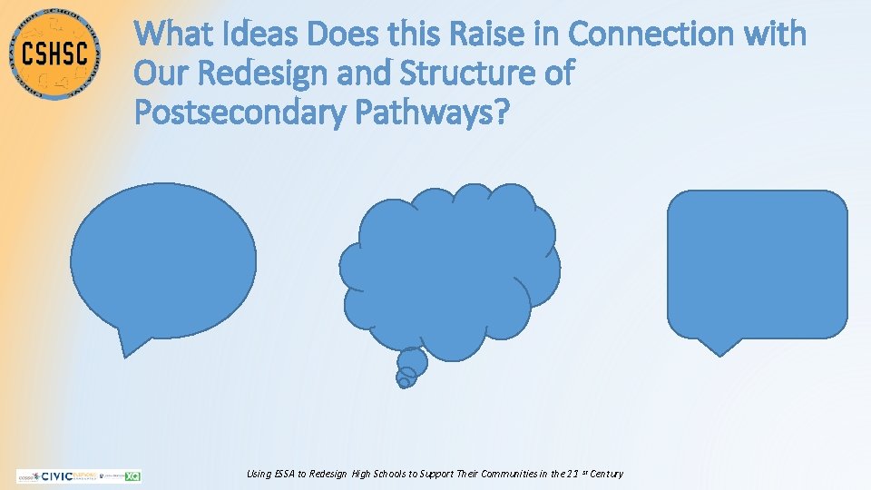 What Ideas Does this Raise in Connection with Our Redesign and Structure of Postsecondary