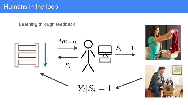 Humans in the loop Learning through feedback 