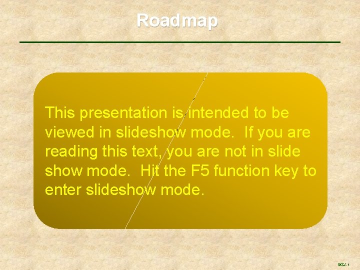 Roadmap • Contiguous memory management and its limitations • Paged memory management This presentation