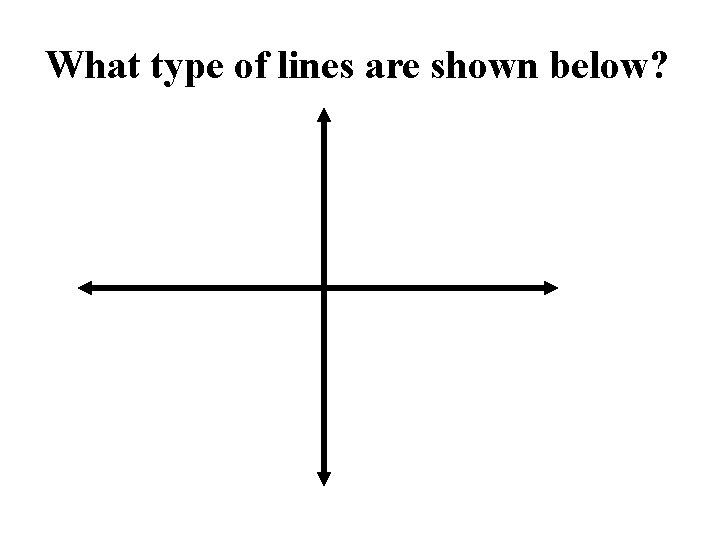 What type of lines are shown below? 