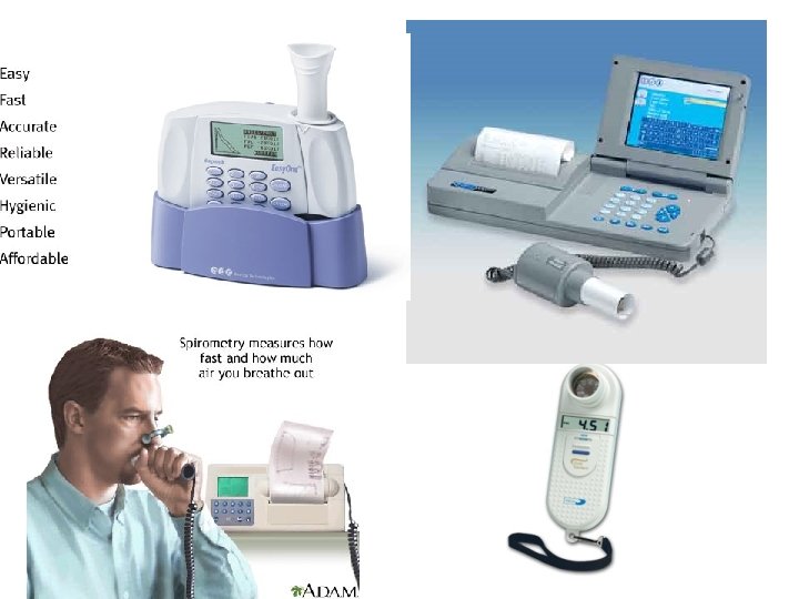 Spirometers Currently Used 