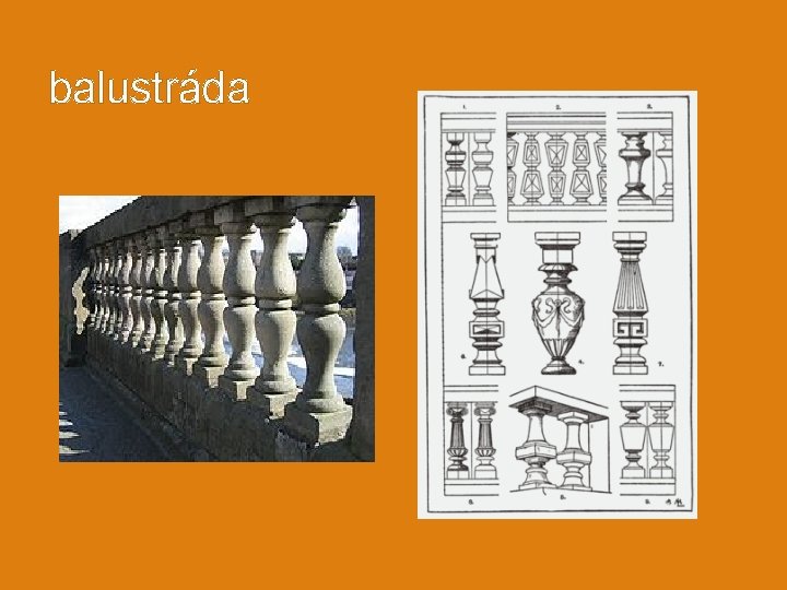 balustráda 