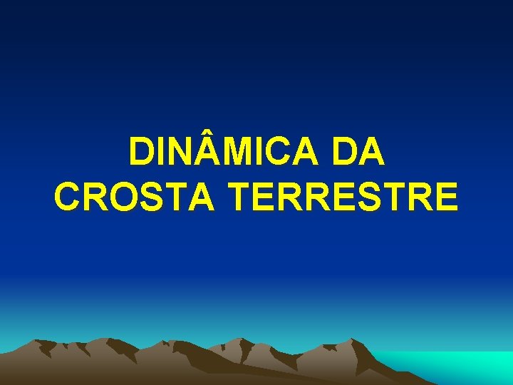 DIN MICA DA CROSTA TERRESTRE 