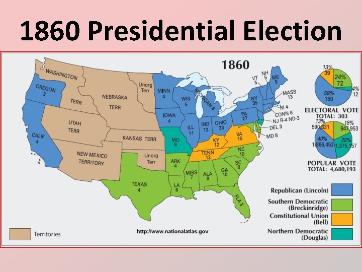 1860 Presidential Election 