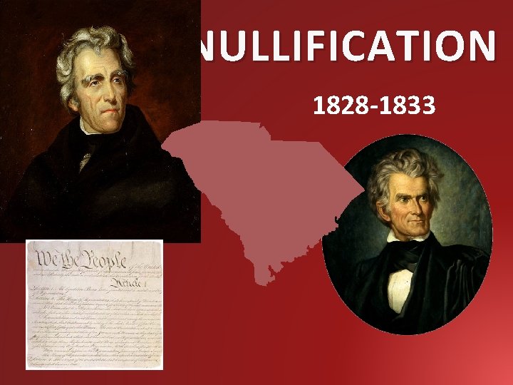 NULLIFICATION 1828 -1833 