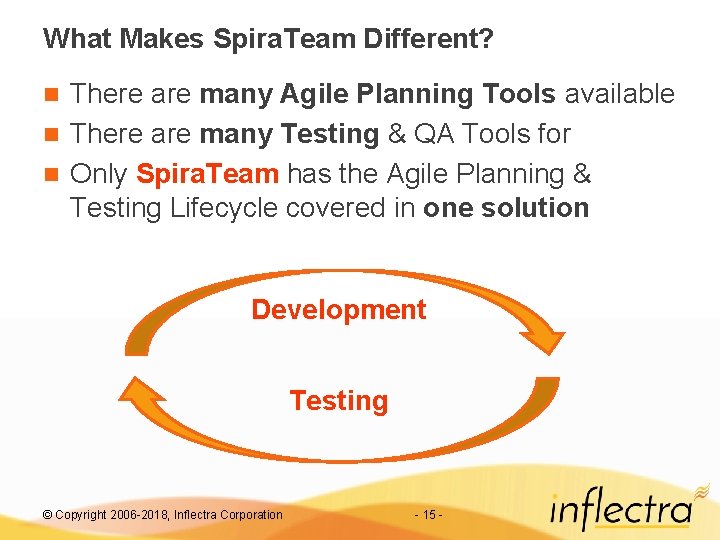 What Makes Spira. Team Different? There are many Agile Planning Tools available n There