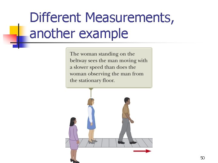 Different Measurements, another example 50 Different Measurements, another example 50