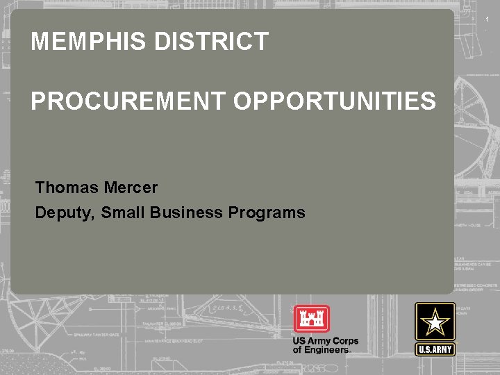 1 MEMPHIS DISTRICT PROCUREMENT OPPORTUNITIES 255 255 237 237 217 217 200 200 0