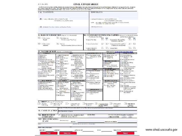 www. ohsd. uscourts. gov www. ohsd. uscourts. gov