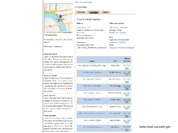 www. ohsd. uscourts. gov www. ohsd. uscourts. gov