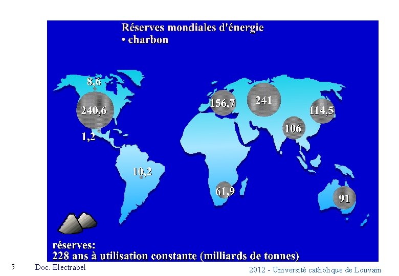 5 Doc. Electrabel 2012 - Université catholique de Louvain 