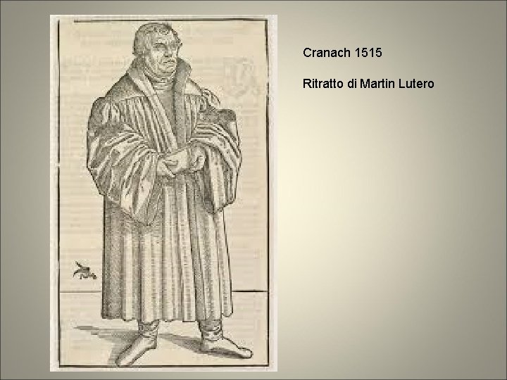 Cranach 1515 Ritratto di Martin Lutero 