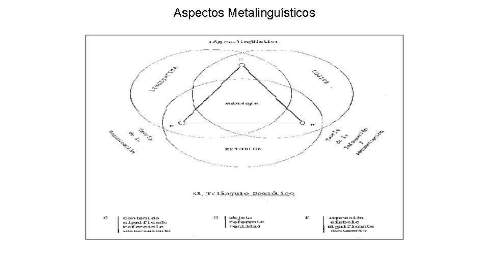 Aspectos Metalinguísticos 