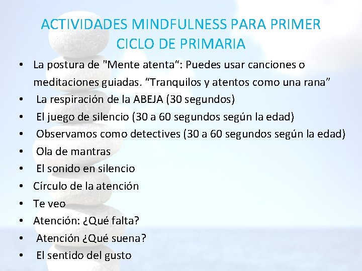 ACTIVIDADES MINDFULNESS PARA PRIMER CICLO DE PRIMARIA • La postura de "Mente atenta“: Puedes ACTIVIDADES MINDFULNESS PARA PRIMER CICLO DE PRIMARIA • La postura de "Mente atenta“: Puedes