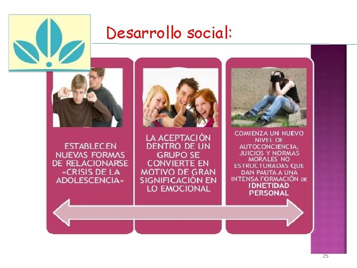 Desarrollo social: 25 