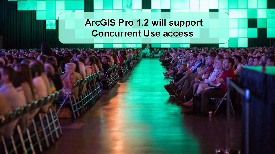 Arc. GIS Pro 1. 2 will support Concurrent Use access 