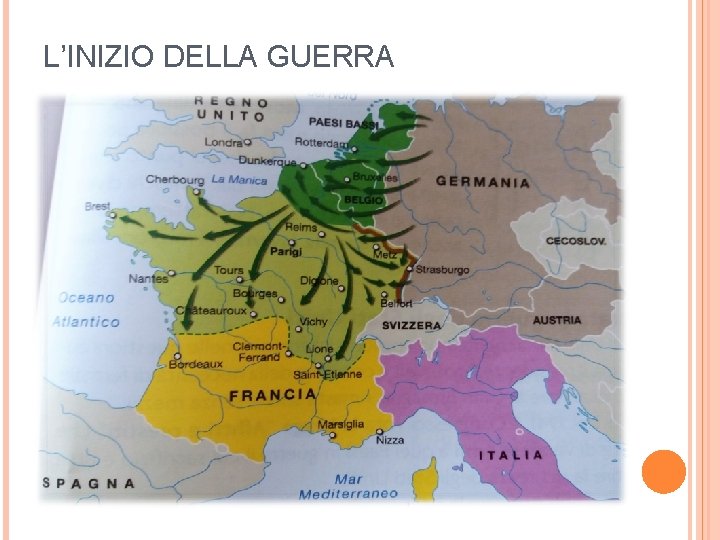 L’INIZIO DELLA GUERRA 