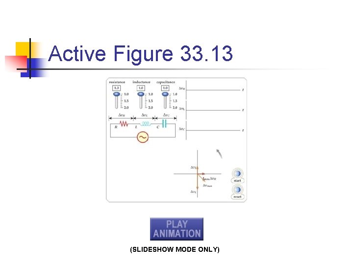 Active Figure 33. 13 (SLIDESHOW MODE ONLY) 