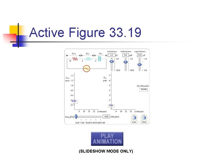 Active Figure 33. 19 (SLIDESHOW MODE ONLY) 