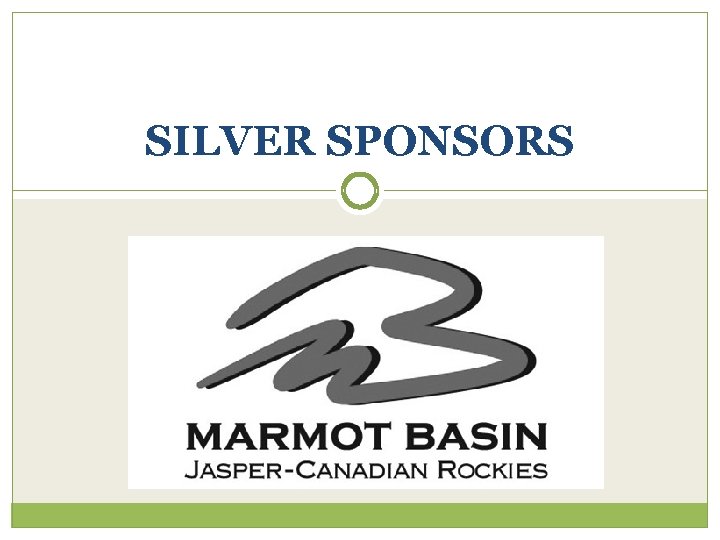 SILVER SPONSORS 