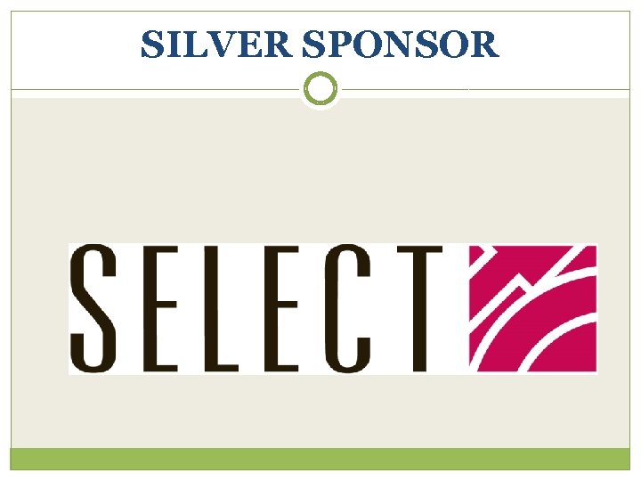SILVER SPONSOR 